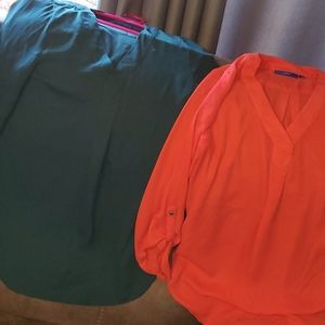 Apt 9 dress shirts 30 per shirt 5$ for both